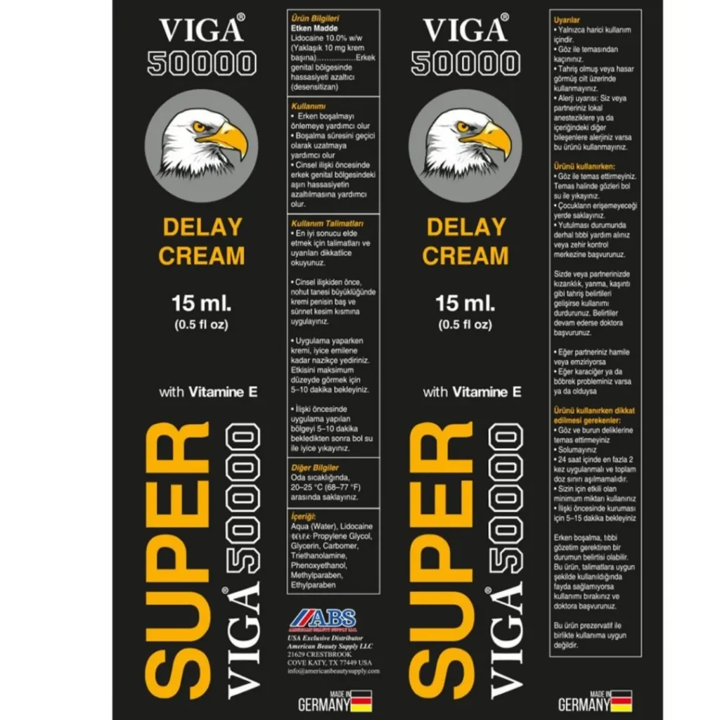 Super Viga 84000 Delay Spray for Men